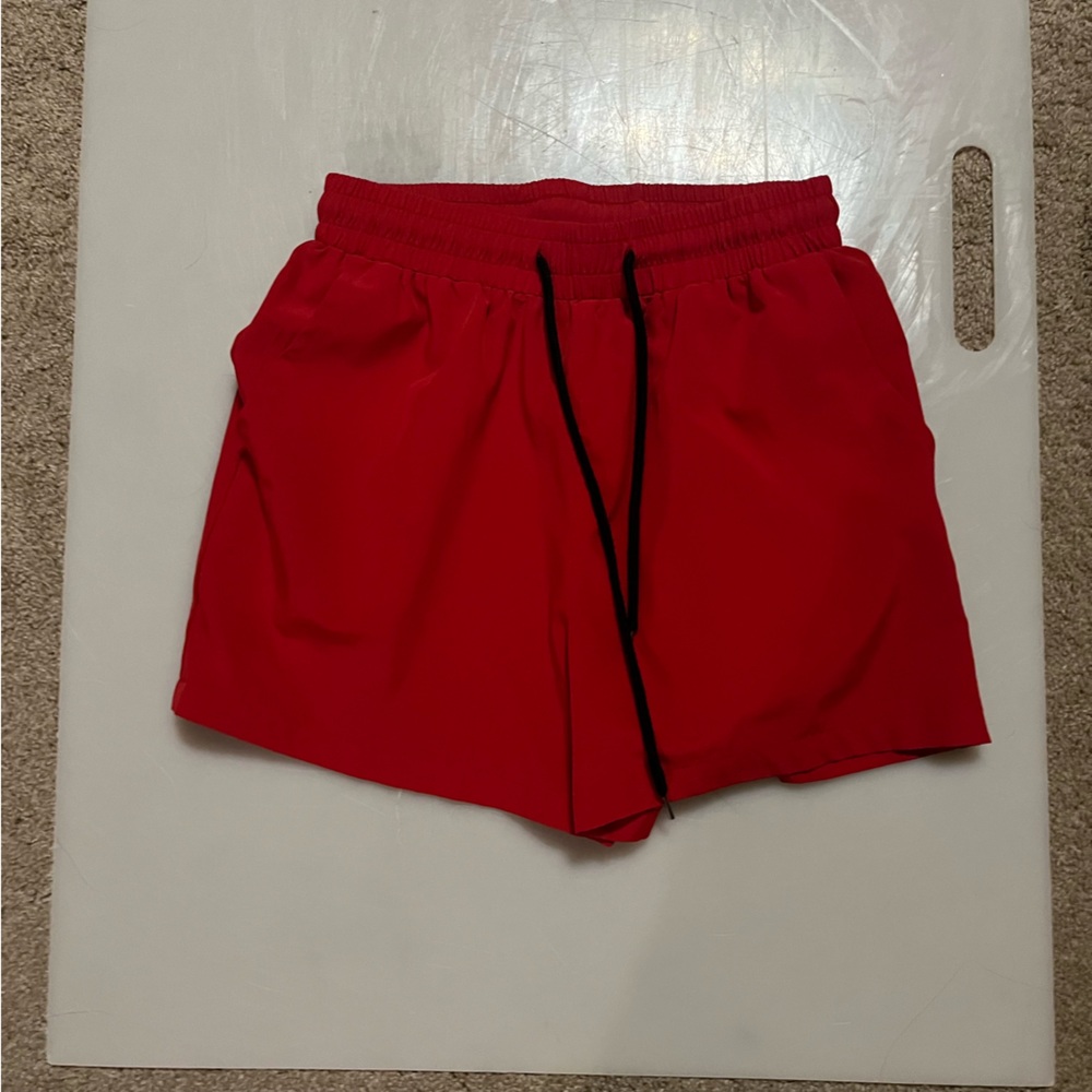 Red Men's Shorts